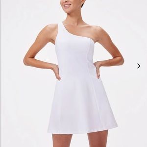 NWT Outdoor Voices One Shoulder Exercise Dress